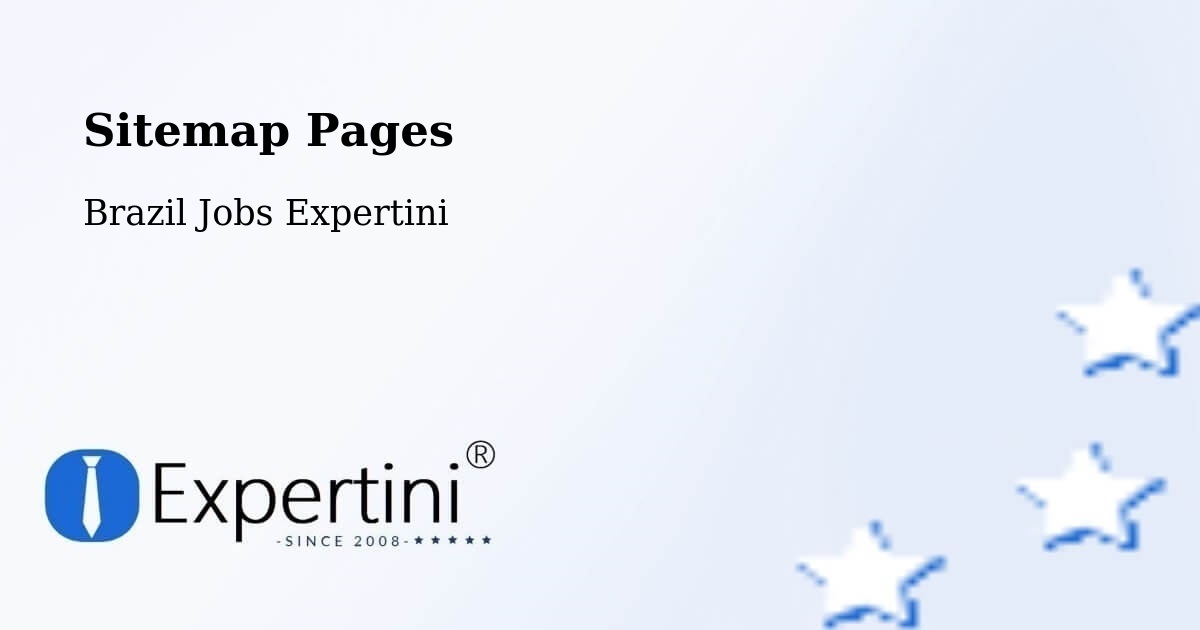 Sitemap Pages - Olho D'Água - Brazil Jobs Expertini
